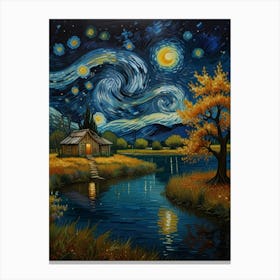 Starry Night 48 Canvas Print