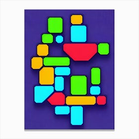 Puzzle Game Canvas Print