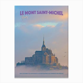 Le Mont Saint Michel, France Canvas Print