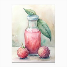 Lychee Juice China Canvas Print