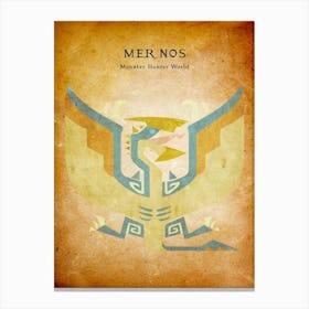 Mernos Vintage Canvas Print