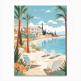 Hurghada Egypt 2 Illustration Canvas Print