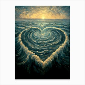 Heart Of The Ocean 2 Canvas Print