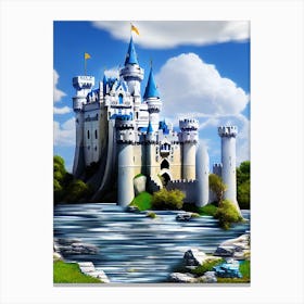 Fairytale Castle 3 Canvas Print