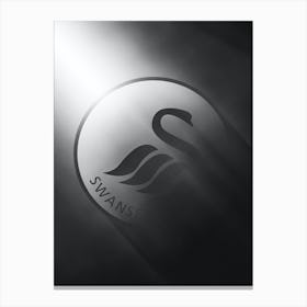 Swansea City Football Poster Canvas Print