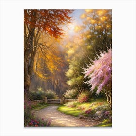 Path To Spring 1 Canvas Print