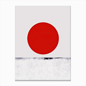 Dublin Modular Curves Minimalist Bauhaus Canvas Print