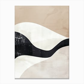 The Stillness In Motion Minimalist Style Canvas Print