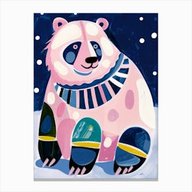 Panda Bear 12 Canvas Print