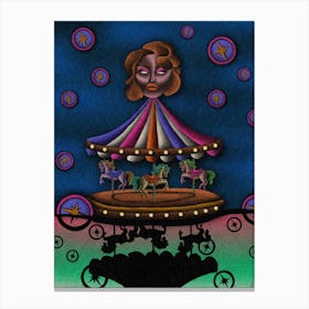 Carrousel Weather Canvas Print