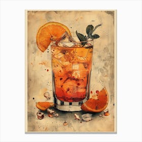 Aperol Spritz Art Print 290 Canvas Print