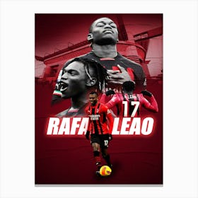 Rafael Leao Ac Milan 1 Canvas Print