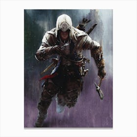 Connor Kenway Assassin S Creed Canvas Print