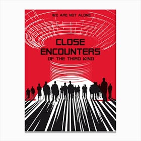 Close Encounters Of The Third Kind Canvas Print