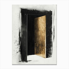 Gold Door 1 Canvas Print