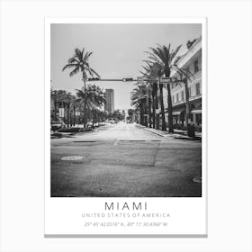 Miami Beach Canvas Print