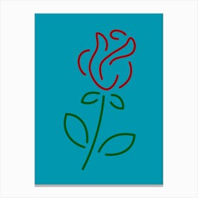 Rose Flower 1 Canvas Print