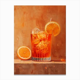 Aperol Spritz Art Print 403 Canvas Print