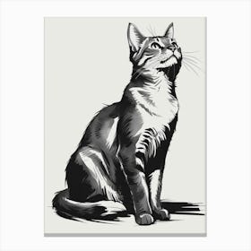 Leonardo Phoenix Create A Minimalist Blackandwhite Ink Drawing 0 (7) Topaz Low Resolution 4x Canvas Print