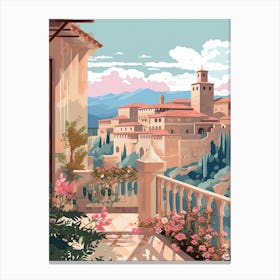 Alhambra Granada Spain Canvas Print