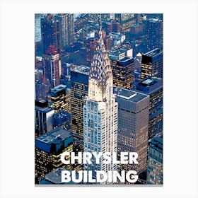 Chrysler Building, New York, Landmark, Wall Print, Wall Art, Poster, Print, Canvas Print