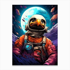 Space Owl Canvas Print