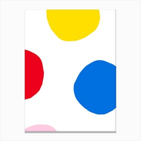 Polka Dots 8 Canvas Print