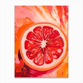 Fresh Blood Orange Canvas Print