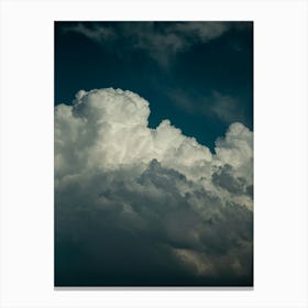 Big Puffy Clouds II Canvas Print