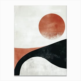 King City Stone Park Bauhaus Minimalist Canvas Print