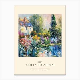 Cottage Garden Poster Garden Melodies 11 Canvas Print