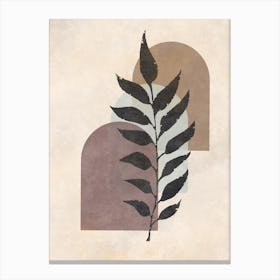 Leaf Print Canvas Print