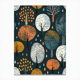 Autumn Trees 8 Canvas Print