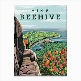 Hike Beehive Canvas Print