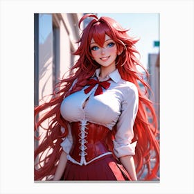 Rias Gremory 1 Canvas Print