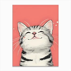 Cute Kitten Canvas Print