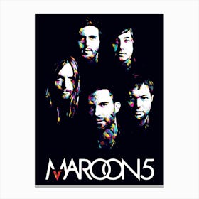 Maroon 5 5 Canvas Print