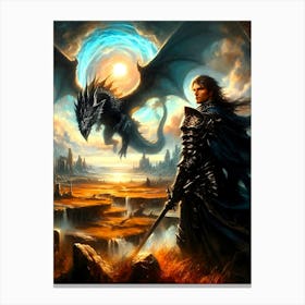 Mystical Fantasy Illustration 179 Canvas Print