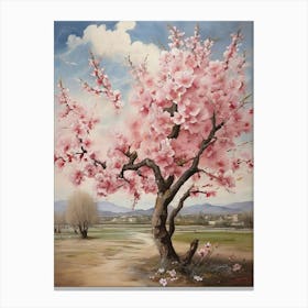 Cherry Blossom Tree art print 1 Canvas Print