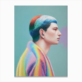 Alt J Colourful Illustration Canvas Print