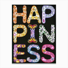 Happiness Canvas Print