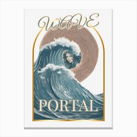 Wave Portal Canvas Print