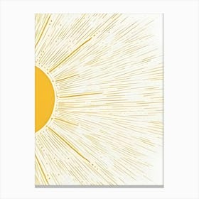 Sunburst 4 Canvas Print