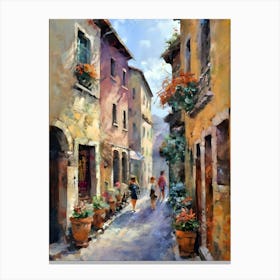 Tuscan Alley Canvas Print
