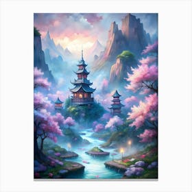 Asian Landscape 2 Canvas Print