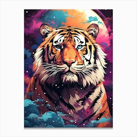 Tiger In The Sky Canvas Print