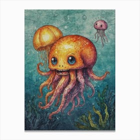 Octopus 22 Canvas Print