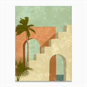 Beach Huts Canvas Print