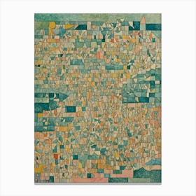 Noise Of Squares Canvas Print