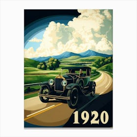 Aihrgdesign A Retro Industrial Poster Promoting Modern Automo 6652ebf9 1d6a 4e3d 886e 9de9babb0c6a 1 Canvas Print